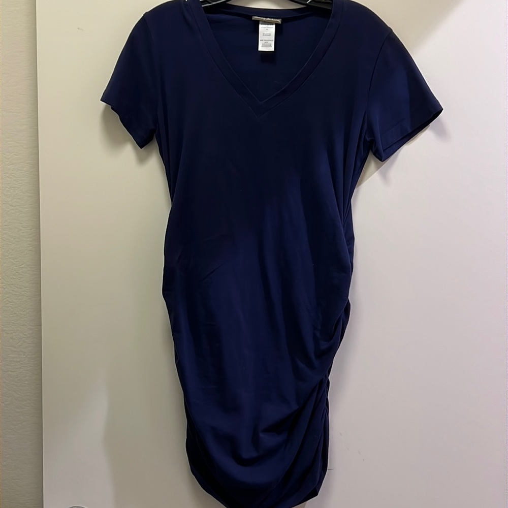 Tommy Bahama Swim CoverUp NAVY blue stirred dress